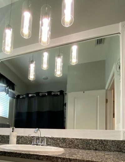 Bathroom Vanity Trim by New Vision Trim